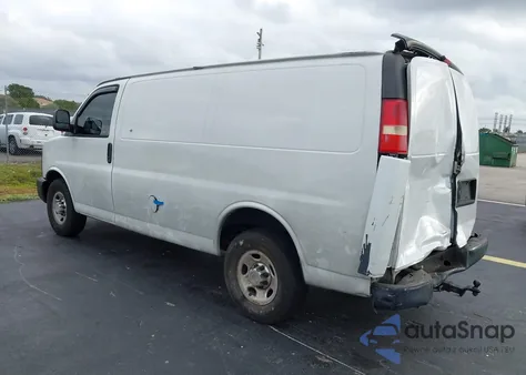 2011 Chevrolet Express 2500 Work Van из США, поврежденный, VIN 1GCWGFCA2B1160892